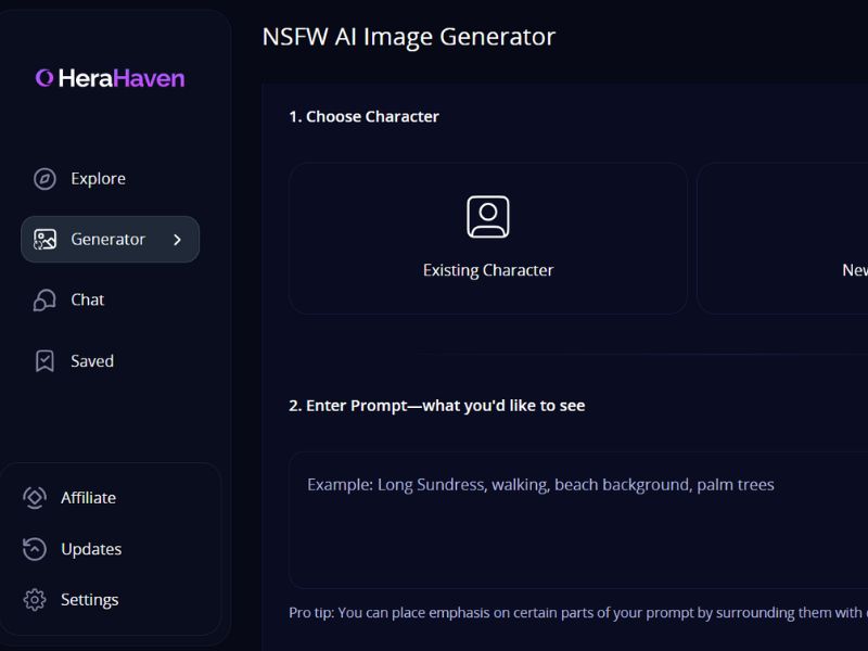 herahaven generador de imagenes