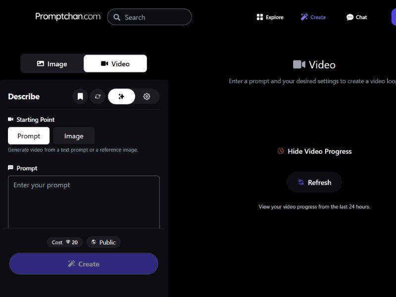 promptchan video