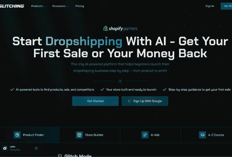 glitching ai