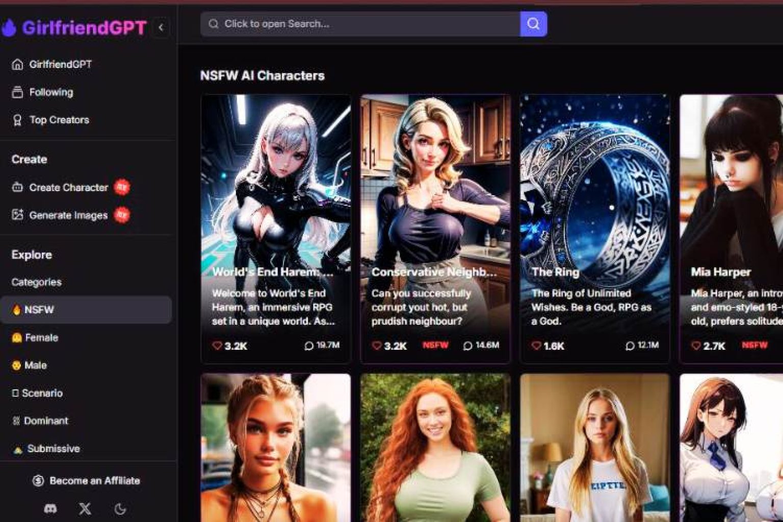 Probé el chat NSFW de GPT Girlfriend durante 1 mes