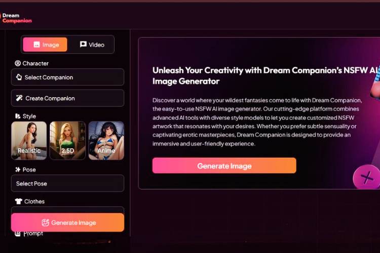 Generador de imágenes de Mydreamcompanion