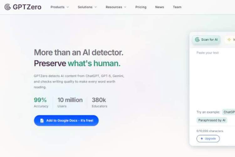 GPTZero