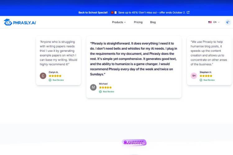 Phrasly - Mis calificaciones finales