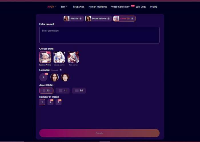 generador de anime soulgen ai