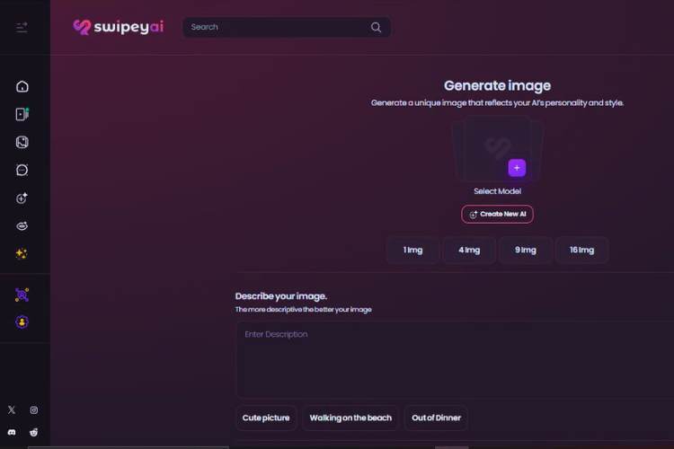 generador de imágenes con ia de swipey